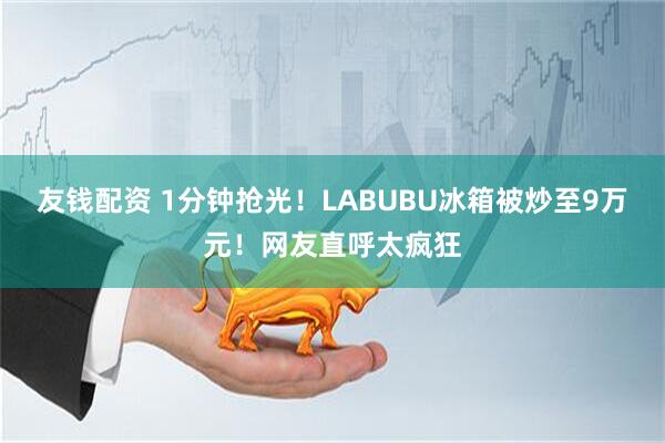 友钱配资 1分钟抢光！LABUBU冰箱被炒至9万元！网友直呼太疯狂